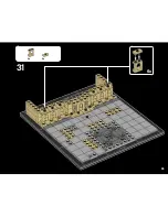 Preview for 55 page of LEGO Architecture Louvre 21024 Building Instructions