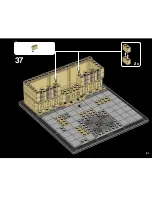 Preview for 61 page of LEGO Architecture Louvre 21024 Building Instructions