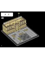 Preview for 72 page of LEGO Architecture Louvre 21024 Building Instructions