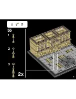 Preview for 79 page of LEGO Architecture Louvre 21024 Building Instructions