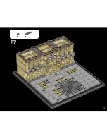 Preview for 81 page of LEGO Architecture Louvre 21024 Building Instructions