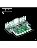 Preview for 77 page of LEGO Architecture Trevi Fountain Building Instructions