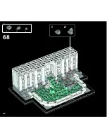 Preview for 104 page of LEGO Architecture Trevi Fountain Building Instructions