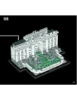 Preview for 137 page of LEGO Architecture Trevi Fountain Building Instructions