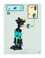 Preview for 13 page of LEGO BIONICLE 70786 Building Instructions