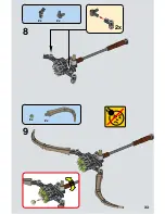 Предварительный просмотр 33 страницы LEGO Bionicle 71310 Instructions Manual