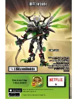 Предварительный просмотр 40 страницы LEGO Bionicle 71310 Instructions Manual