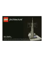 LEGO Burj Khalifa User Manual preview