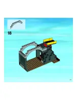 Предварительный просмотр 21 страницы LEGO City 4204 Gold Mine Building Instructions