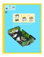 Preview for 21 page of LEGO creator 10243 Building Instructions