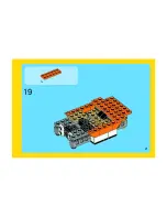 Предварительный просмотр 21 страницы LEGO Creator 31017 Assembly Information