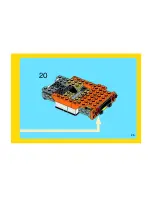 Предварительный просмотр 25 страницы LEGO Creator 31017 Assembly Information