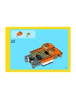 Предварительный просмотр 27 страницы LEGO Creator 31017 Assembly Information