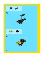 Preview for 4 page of LEGO creator 31019 Assembly Information