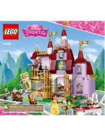 LEGO disney princess 41067 Instructions Manual preview