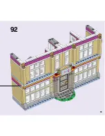 Предварительный просмотр 93 страницы LEGO FRIENDS 41134 Building Instructions