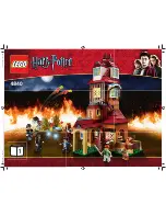 LEGO harry potter 4840 Assembly Manual preview