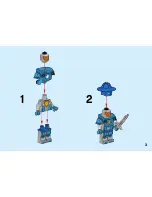 Preview for 3 page of LEGO NEXO KNIGHTS 70310 Building Instructions