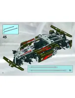 Предварительный просмотр 64 страницы LEGO Racers Supersonic RC 8366 Building Instructions