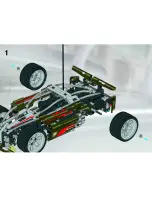 Предварительный просмотр 74 страницы LEGO Racers Supersonic RC 8366 Building Instructions