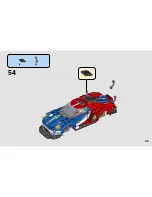 Preview for 49 page of LEGO SPEED CHAMPIONS 75881 Instructions Manual