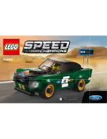 Preview for 1 page of LEGO Speed Champions Series 75884 Manual