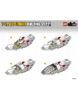 Preview for 6 page of LEGO Star Wars T-11 Jedi Striker Building Instructions