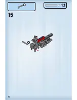 Preview for 14 page of LEGO Starwars 75111 Assembly Manual