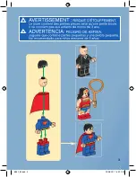 Preview for 3 page of LEGO Super Heroes 6862 Assembly Manual