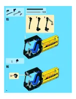 Preview for 14 page of LEGO Technic 42006 Assembly Manual