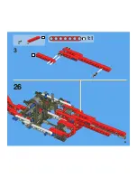 Предварительный просмотр 39 страницы LEGO Technic 8068 Assembly Instructions Manual