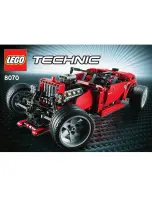 Предварительный просмотр 1 страницы LEGO Technic 8070 Building Instructions