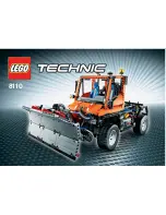 Предварительный просмотр 1 страницы LEGO technic 8110 Assembly Manual