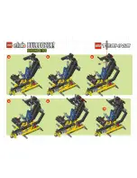 Preview for 8 page of LEGO Technic Bulldozer Building Instructions