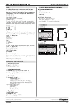 Предварительный просмотр 3 страницы LEGRAND 0 026 72 Manual