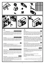 Предварительный просмотр 8 страницы LEGRAND 0 261 50 Assembly Instructions Manual