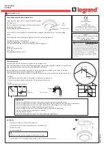 Preview for 1 page of LEGRAND 0 405 15 Quick Start Manual