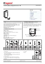 Предварительный просмотр 1 страницы LEGRAND 0 489 17 Manual