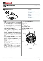 Предварительный просмотр 1 страницы LEGRAND 0 489 35 Technical Data Manual