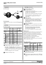 Предварительный просмотр 5 страницы LEGRAND 0 489 35 Technical Data Manual