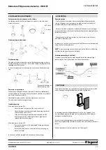 Preview for 3 page of LEGRAND 0 489 54 Technical Data Sheet