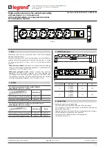 Preview for 1 page of LEGRAND 0 500 91 Manual