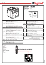 LEGRAND 0 675 97 Quick Manual предпросмотр