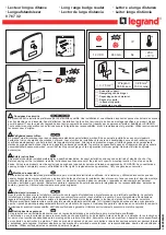 Preview for 1 page of LEGRAND 0 767 32 Quick Start Manual