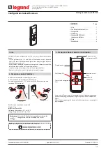 Preview for 1 page of LEGRAND 0 882 30 Technical Data Sheet