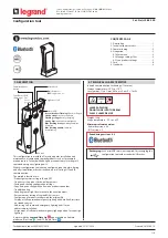 Preview for 1 page of LEGRAND 0 882 40 Manual