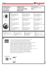 Preview for 1 page of LEGRAND 0 942 30 Manual