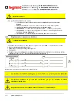 Предварительный просмотр 129 страницы LEGRAND 311087 Operating Manual