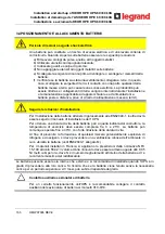 Предварительный просмотр 188 страницы LEGRAND 311087 Operating Manual