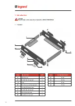 Preview for 12 page of LEGRAND 311112 Installation Manual